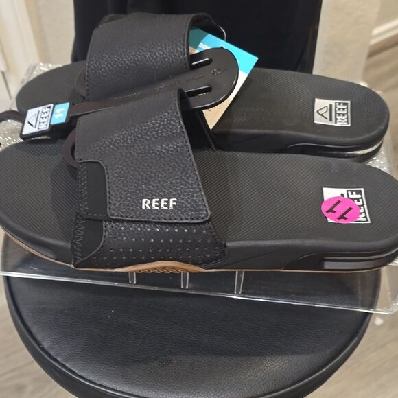 Reef Fanning Slide Sandals w/Bottle Opener main image 10